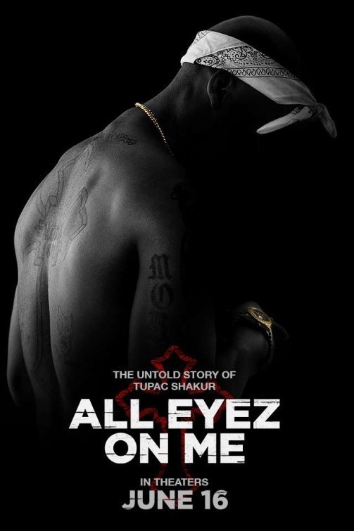 Poster of Summit Entertainment's All Eyez on Me (2017)