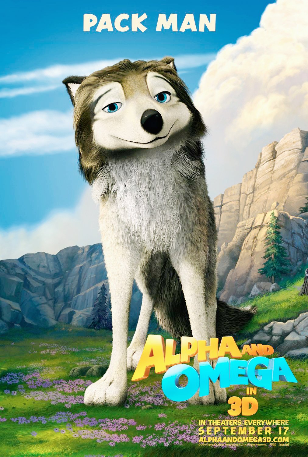 Poster of Lionsgate Films' Alpha and Omega (2010)
