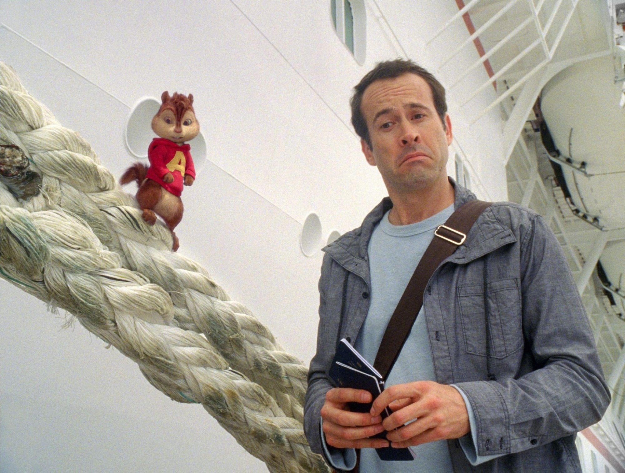Jason Lee stars as Dave in 20th Century Fox's Alvin and the Chipmunks: Chip-Wrecked (2011)