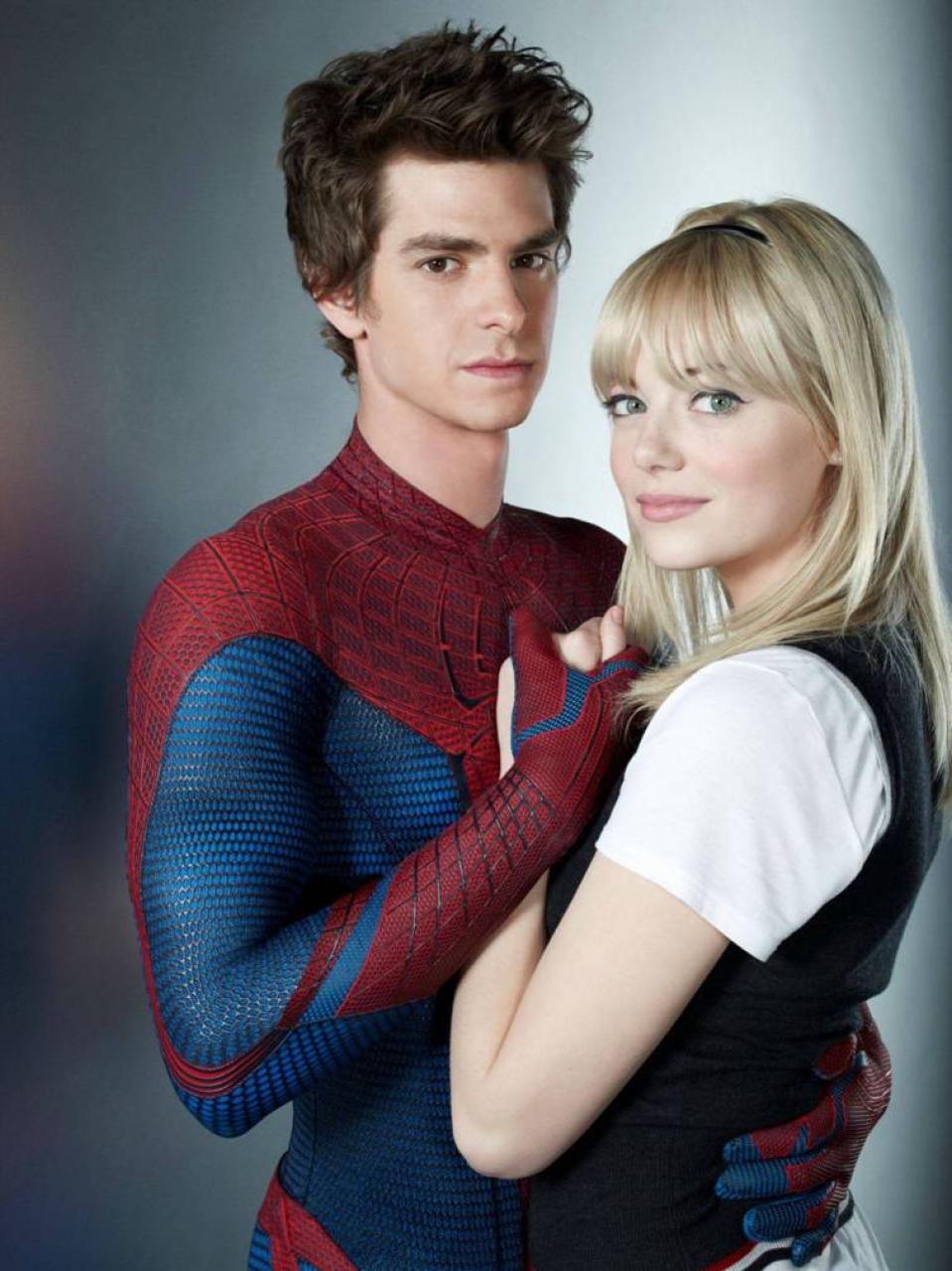 Andrew Garfield stars as Peter Parker/Spider-Man and Emma Stone stars as Gwen Stacy in Columbia Pictures' The Amazing Spider-Man (2012)