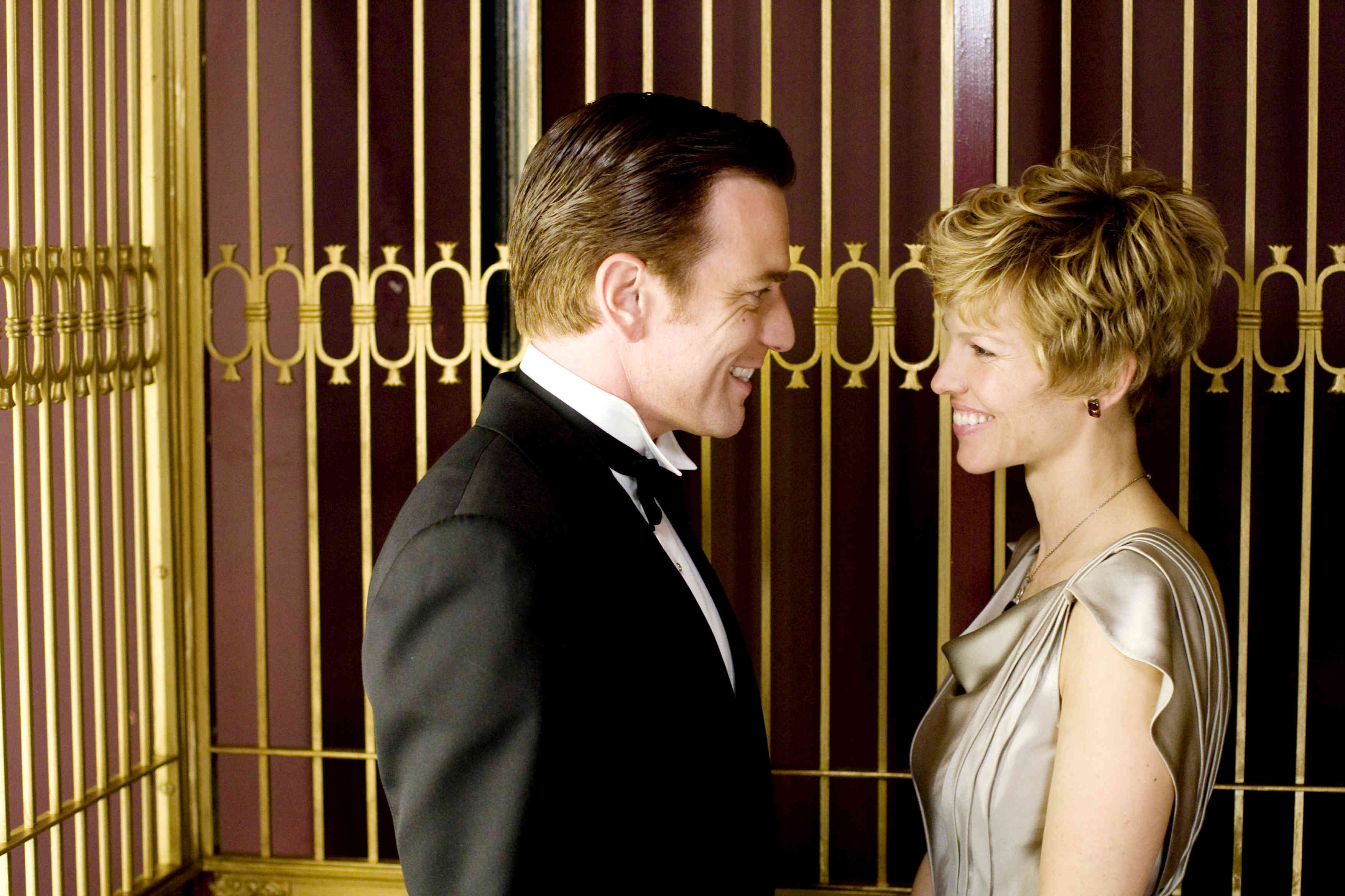 Ewan McGregor stars as Gene Vidal and Hilary Swank stars as Amelia Earhart in Fox Searchlight Pictures' Amelia (2009)