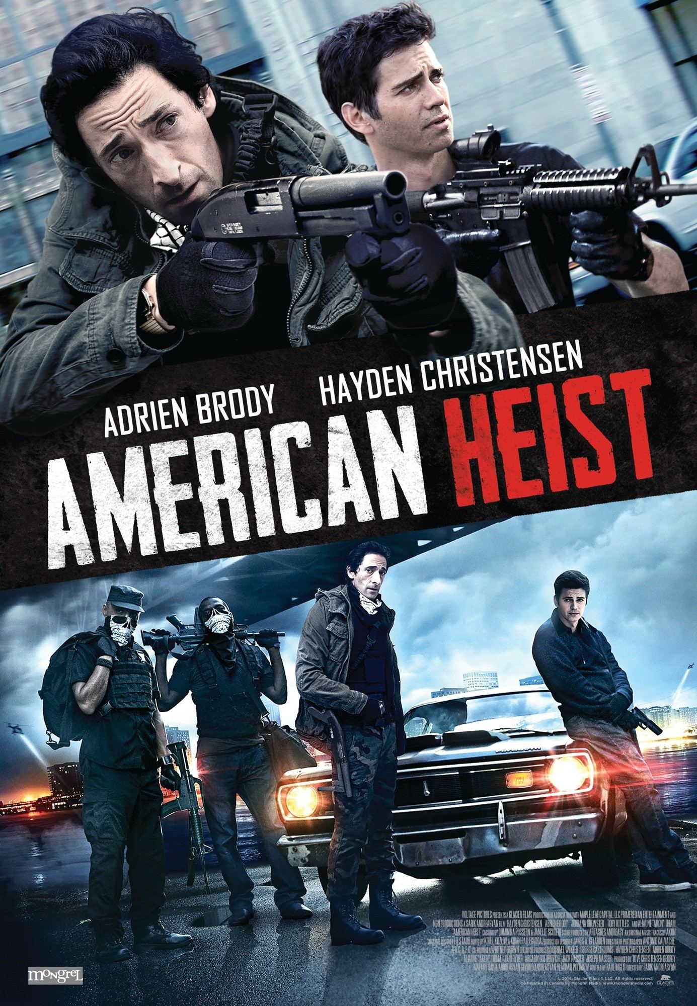 Poster of Saban Films' American Heist (2015)