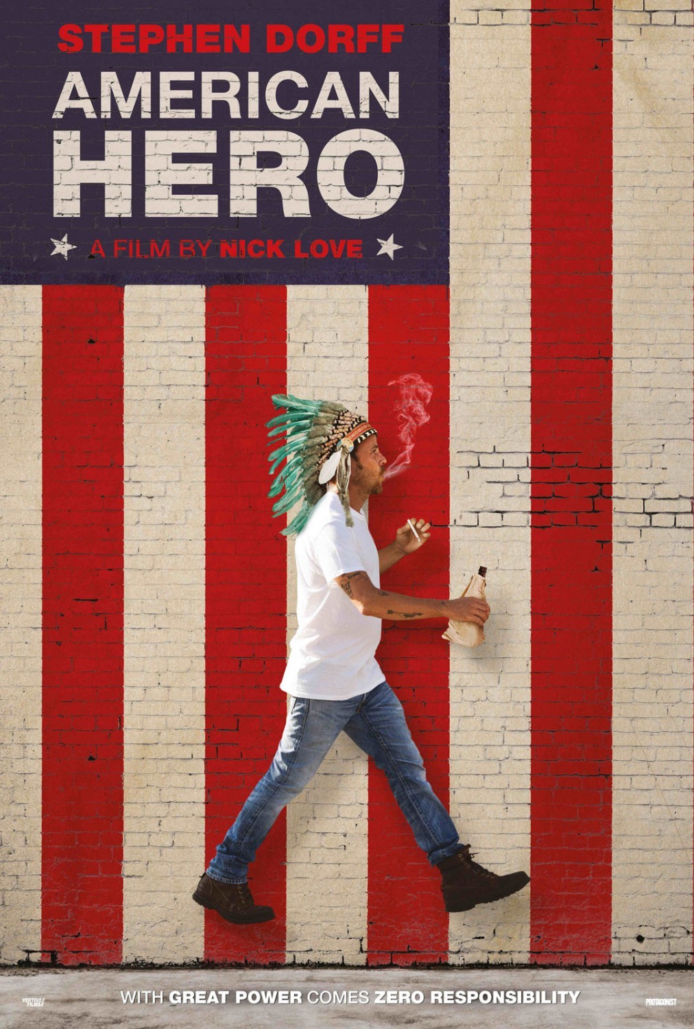 Poster of Screen Media Films' American Hero (2015)