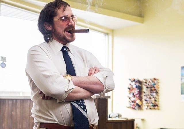 Christian Bale stars as Irving Rosenfeld in Columbia Pictures' American Hustle (2013)