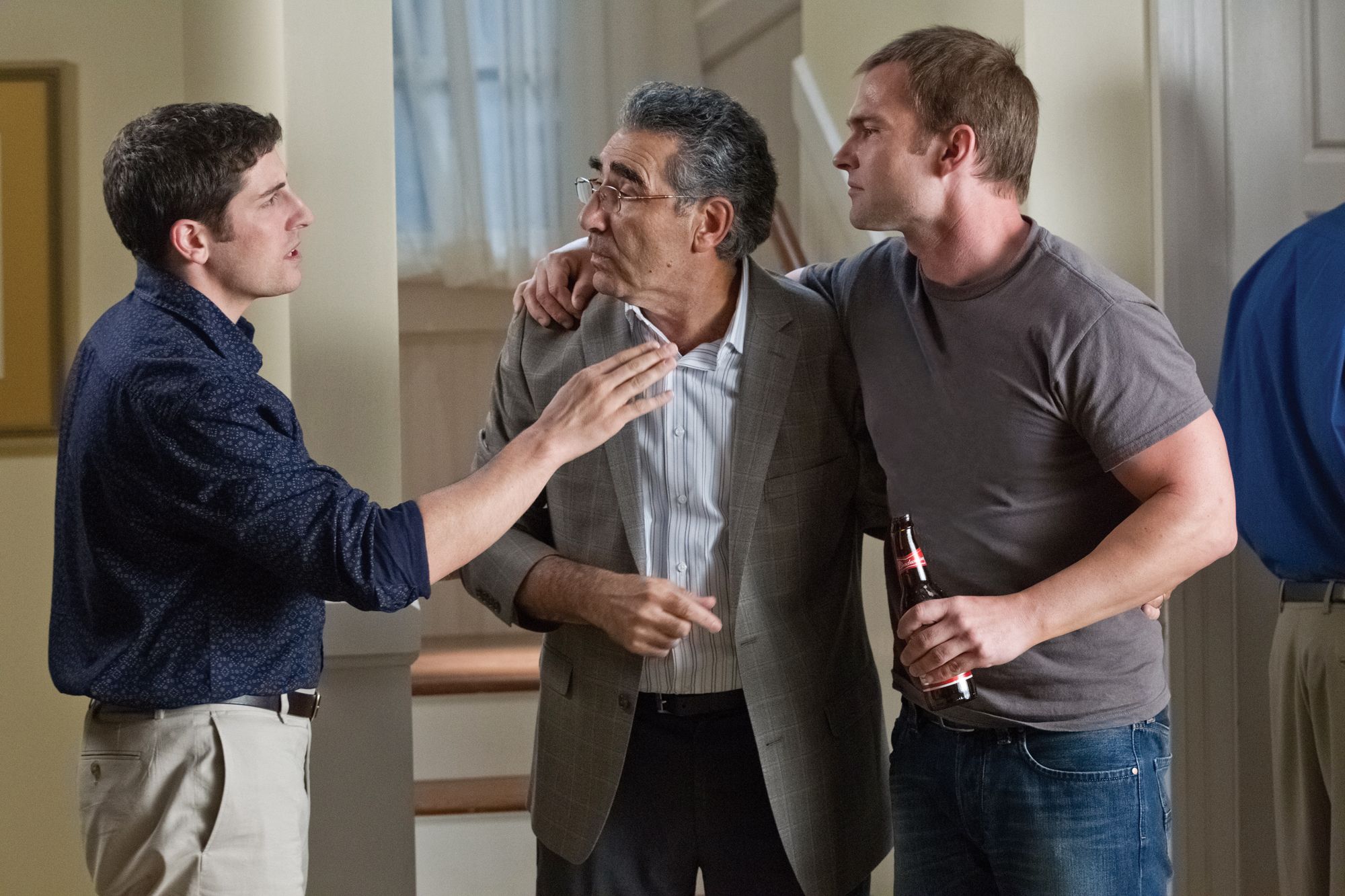 Jason Biggs, Eugene Levy and Seann William Scott in Universal Pictures' American Reunion (2012)