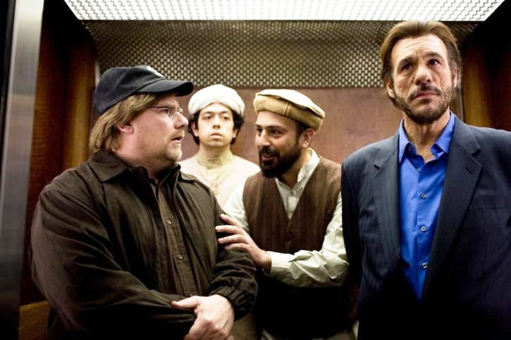 Kevin P. Farley stars as Michael Malone and Robert Davi stars as Aziz in Vivendi Entertainment's An American Carol (2008)