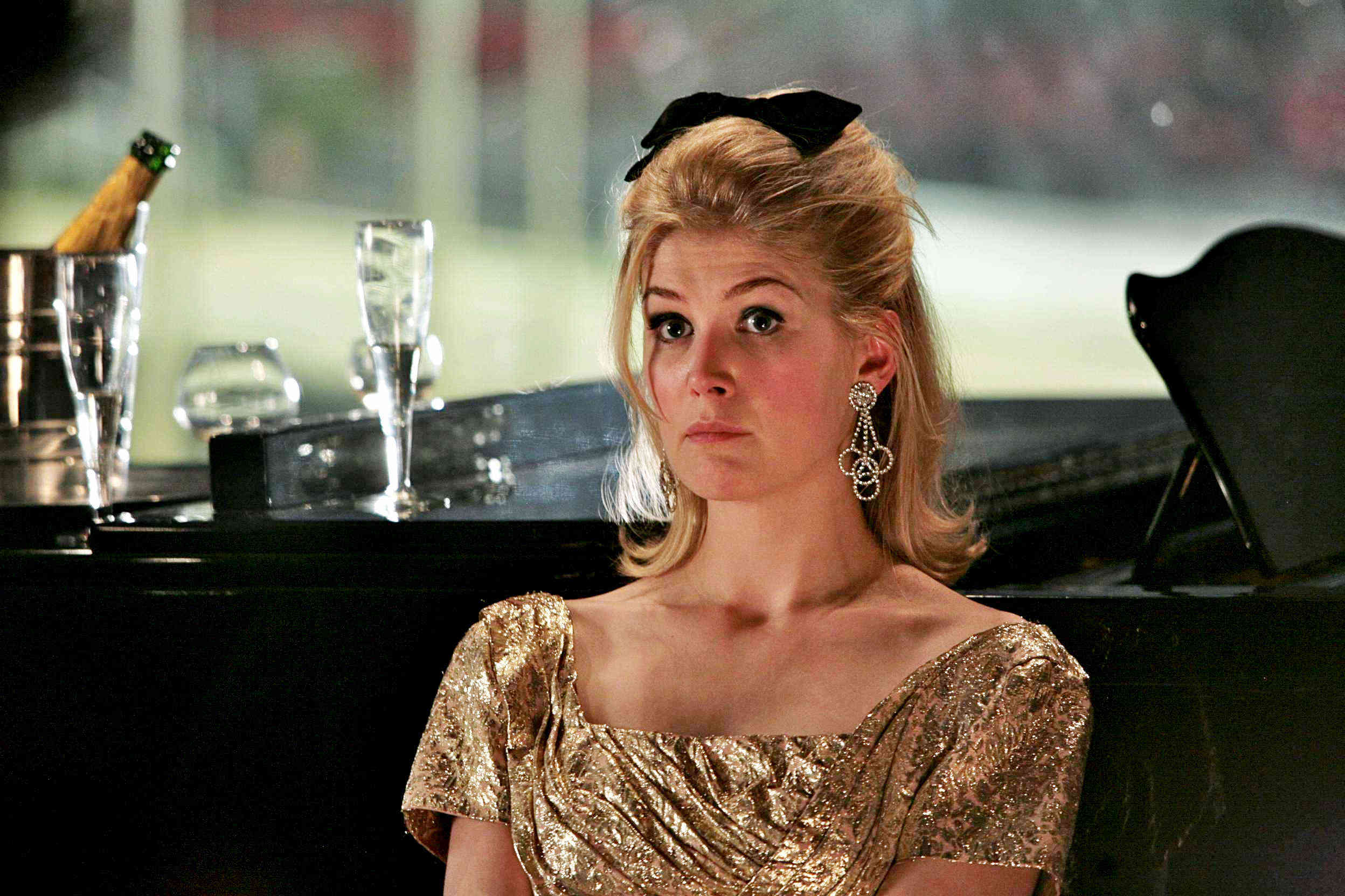 Rosamund Pike stars as Helen in Sony Pictures Classics' An Education (2009). Photo credit by Kerry Brown.