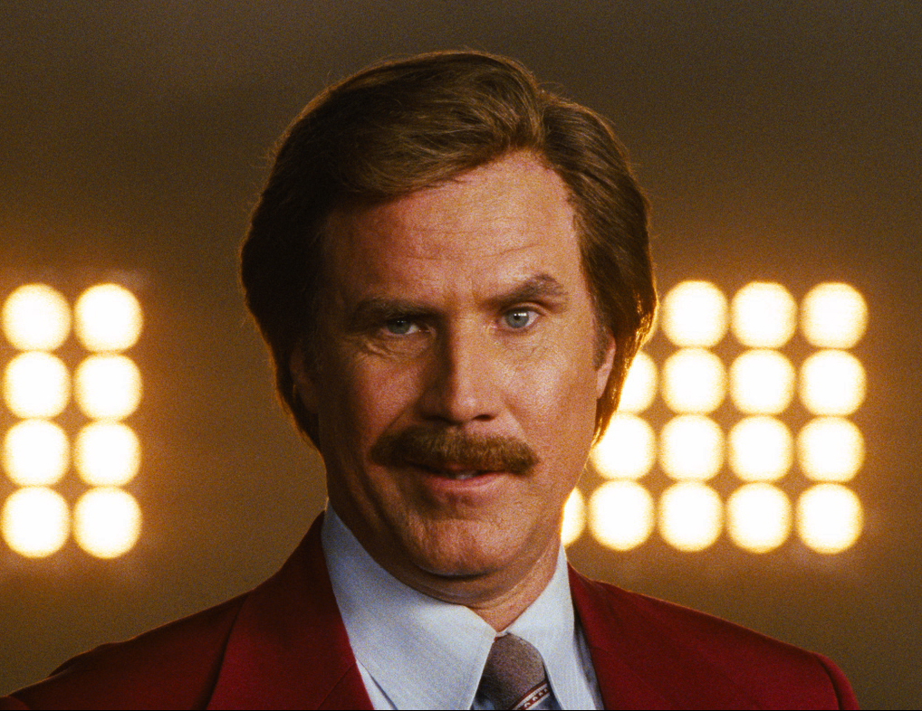 Will Ferrell stars as Ron Burgundy in Paramount Pictures' Anchorman: The Legend Continues (2013)