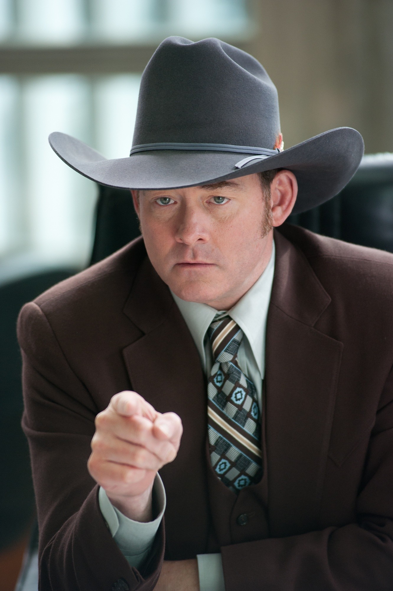 David Koechner stars as Champ Kind in Paramount Pictures' Anchorman: The Legend Continues (2013