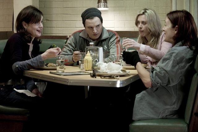 Elizabeth McGovern, Julian Domingues, Rachel Clentworth and Kate Walsh in Magnolia Pictures' Angels Crest (2011)