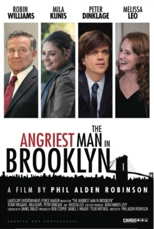 Poster of Lionsgate Films' The Angriest Man in Brooklyn (2014)