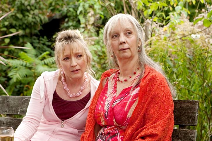 Lesley Manville stars as Mary and Ruth Sheen stars as Gerri  in Sony Pictures Classics' Another Year (2010)