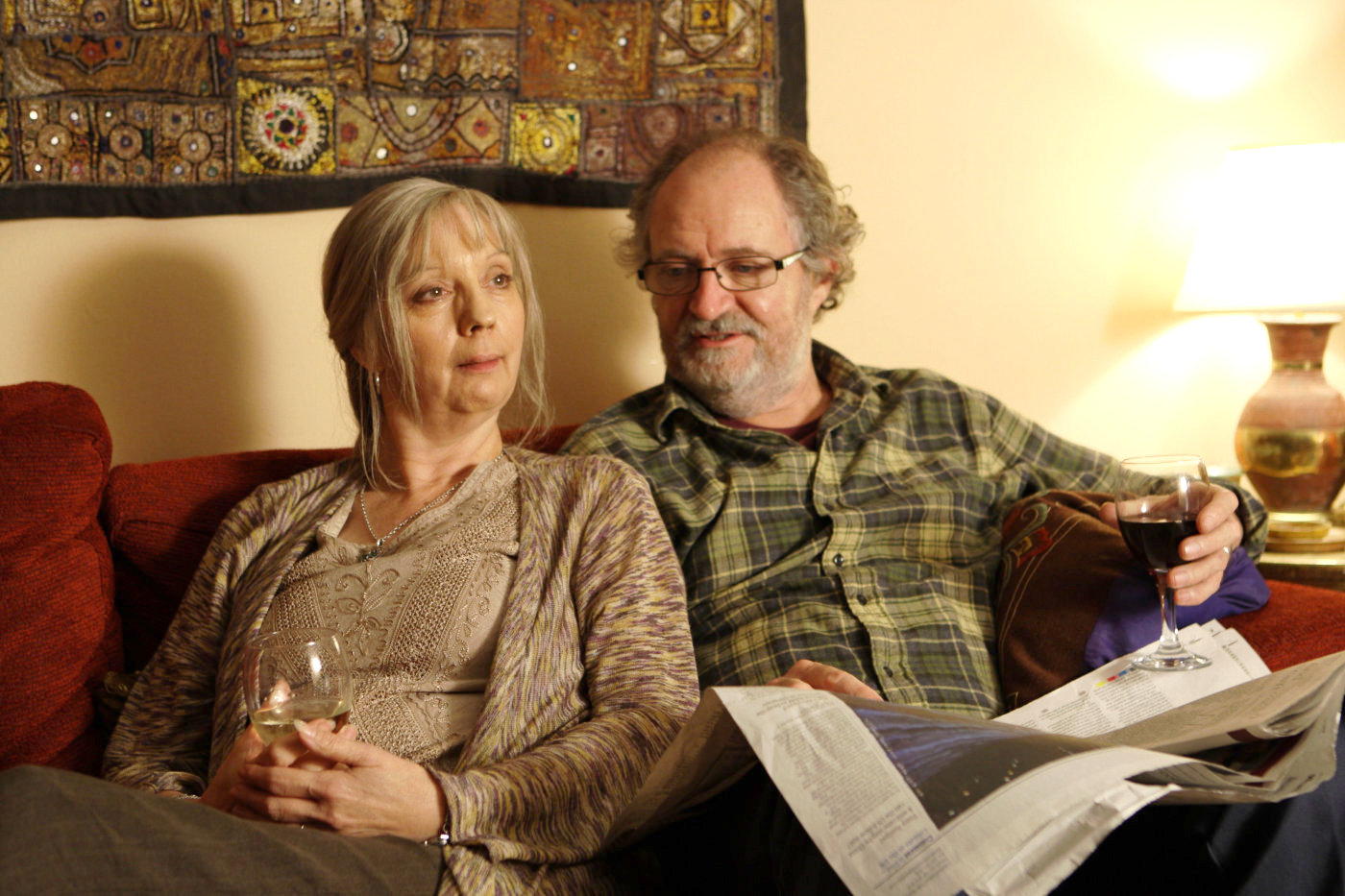 Ruth Sheen stars as Gerri and Jim Broadbent stars as Tom in Sony Pictures Classics' Another Year (2010)