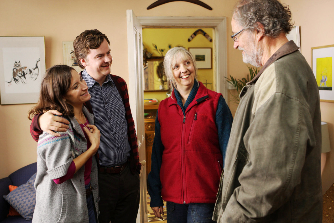 Oliver Maltman, Ruth Sheen and Jim Broadbent in Sony Pictures Classics' Another Year (2010)