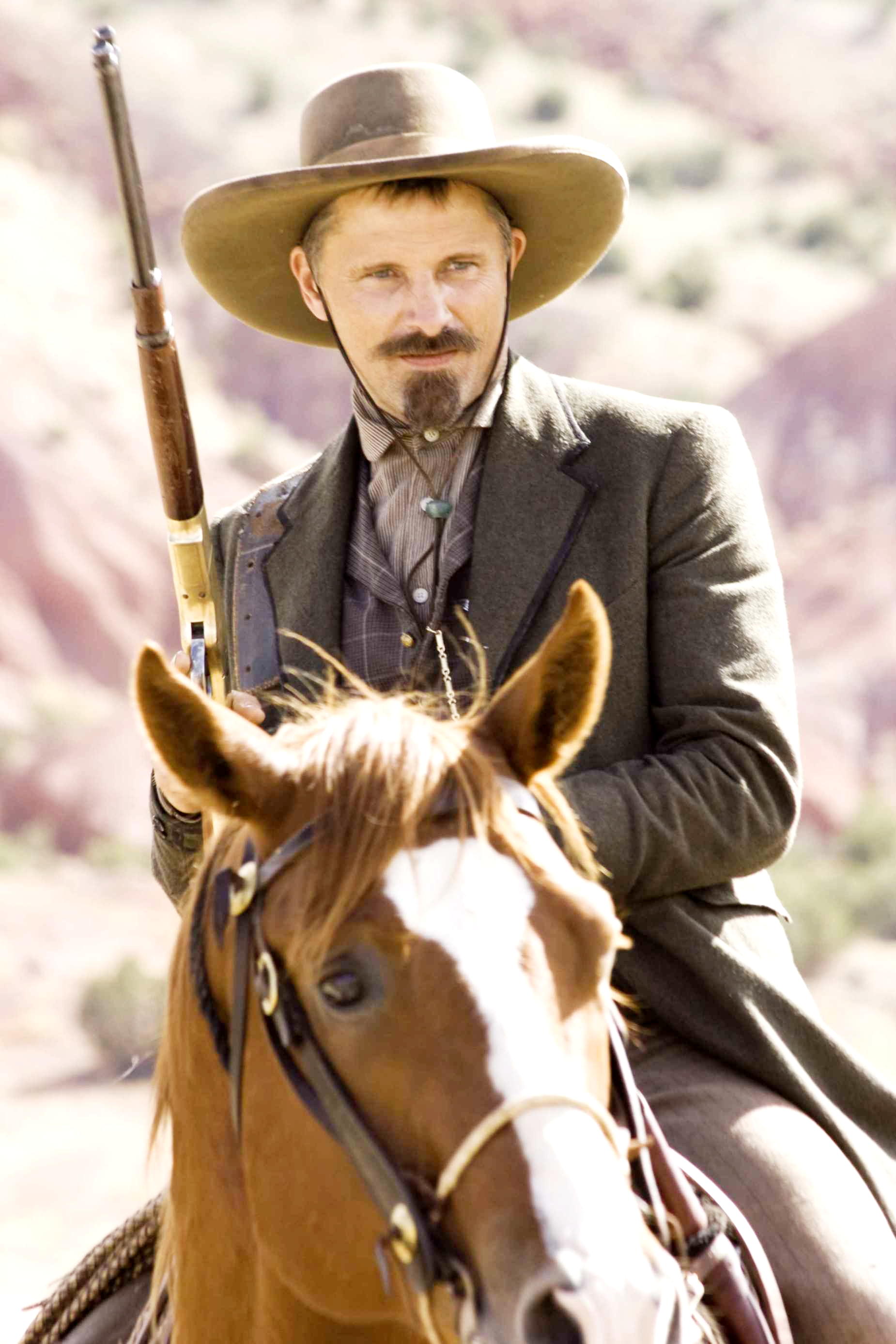 Viggo Mortensen stars as Everett Hitch in New Line Cinema's Appaloosa (2008). Photo by Lorey Sebastian.