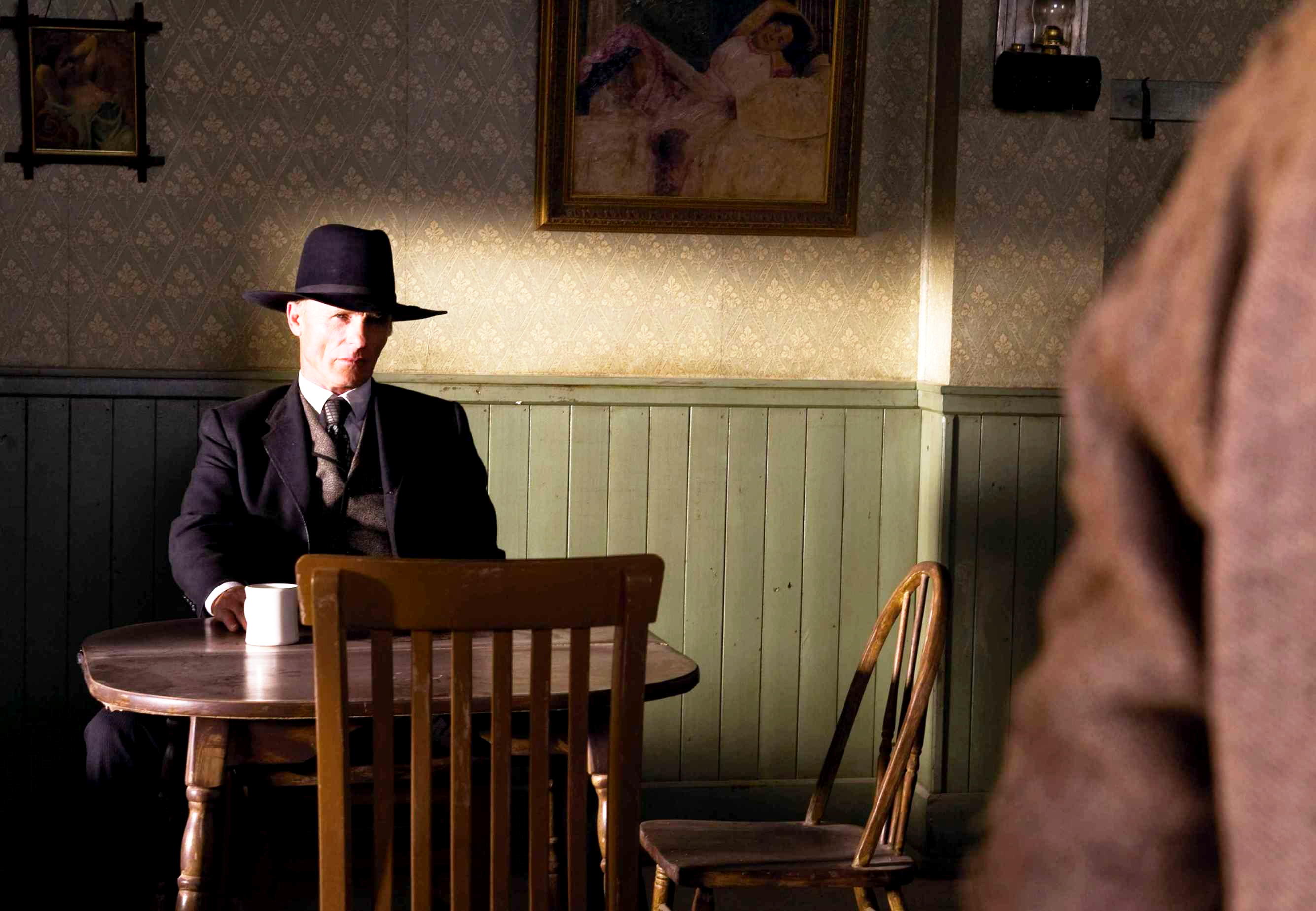 Ed Harris stars as Virgil Cole in New Line Cinema's Appaloosa (2008). Photo by Lorey Sebastian.