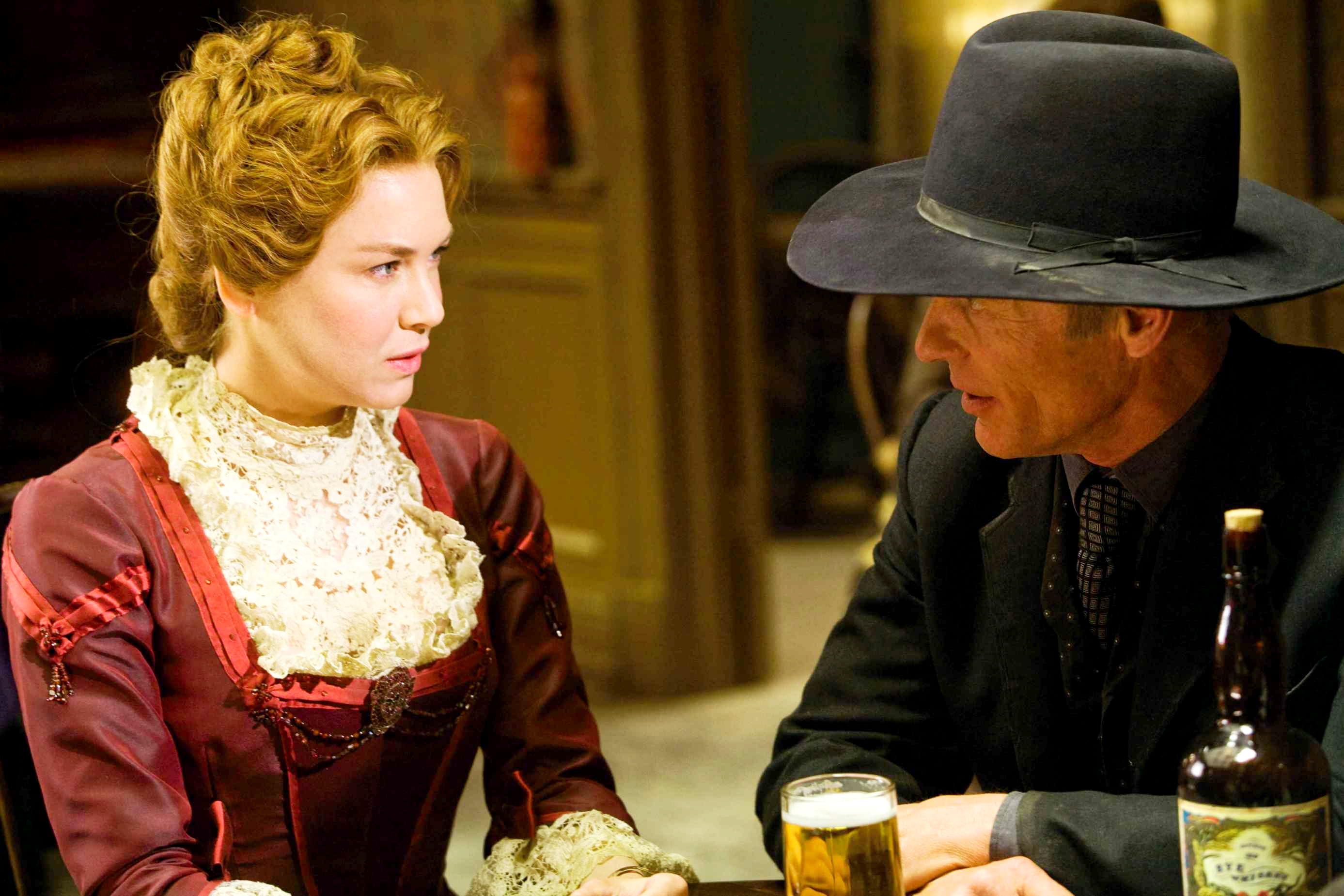 Renee Zellweger stars as Allie  and Ed Harris stars as Virgil Cole in New Line Cinema's Appaloosa (2008). Photo by Lorey Sebastian.