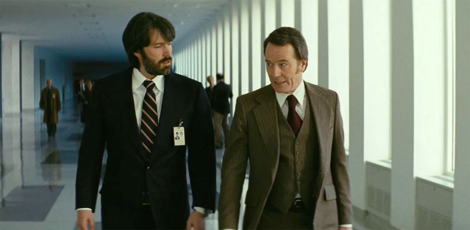 Ben Affleck stars as Tony Mendez and Bryan Cranston stars as Jack O'Donnell in Warner Bros. Pictures' Argo (2012)