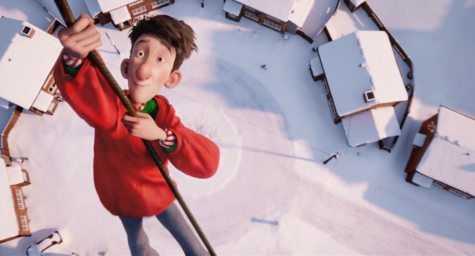 A scene from Sony Pictures' Arthur Christmas (2011)