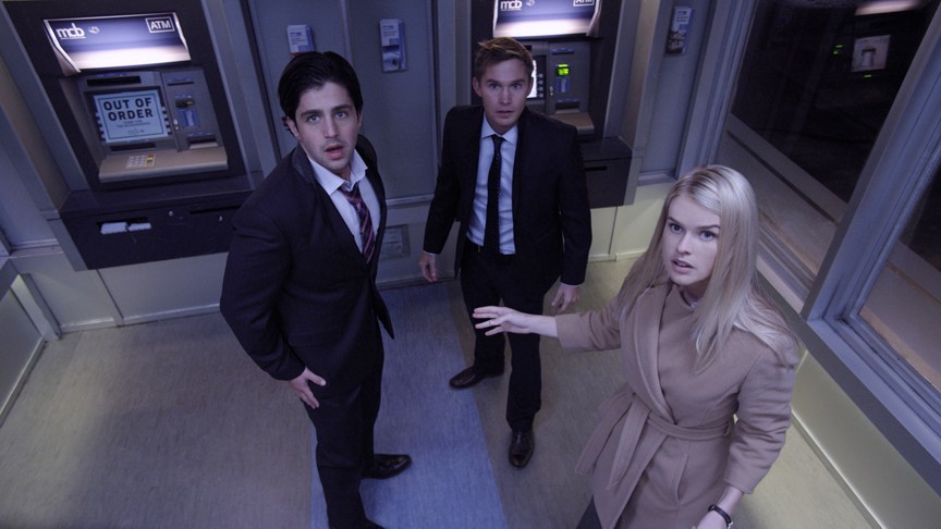 Josh Peck, Brian Geraghty and Alice Eve in IFC Midnight's ATM (2012)
