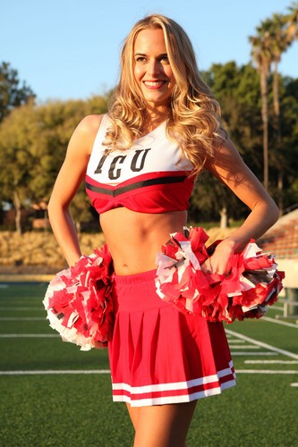 Jena Sims stars as Cassie Stratford in Epix's Attack of the 50 Foot Cheerleader (2012)