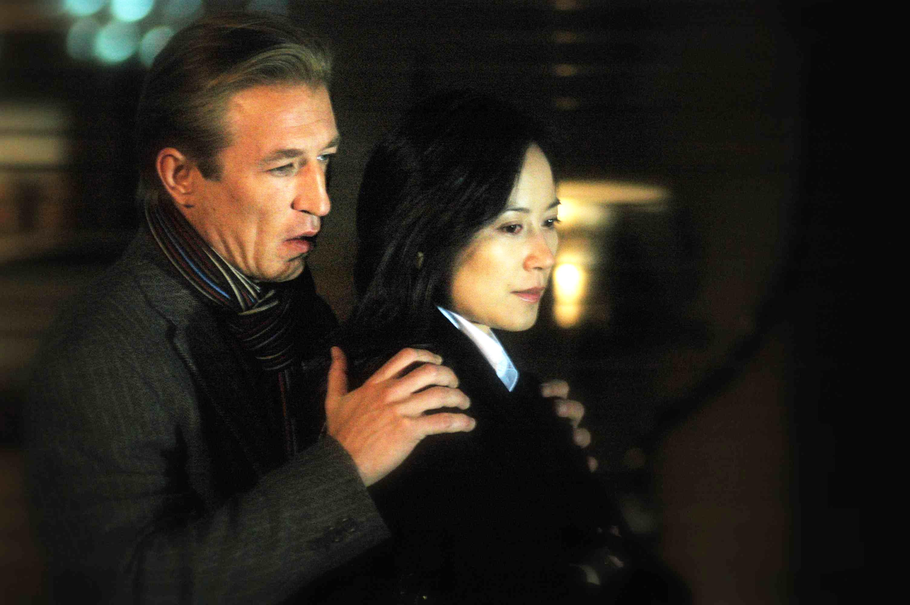 Pavel Lychnikoff stars as Boris and Faye Yu stars as Yilan in Magnolia Pictures' A Thousand Years of Good Prayers (2008)