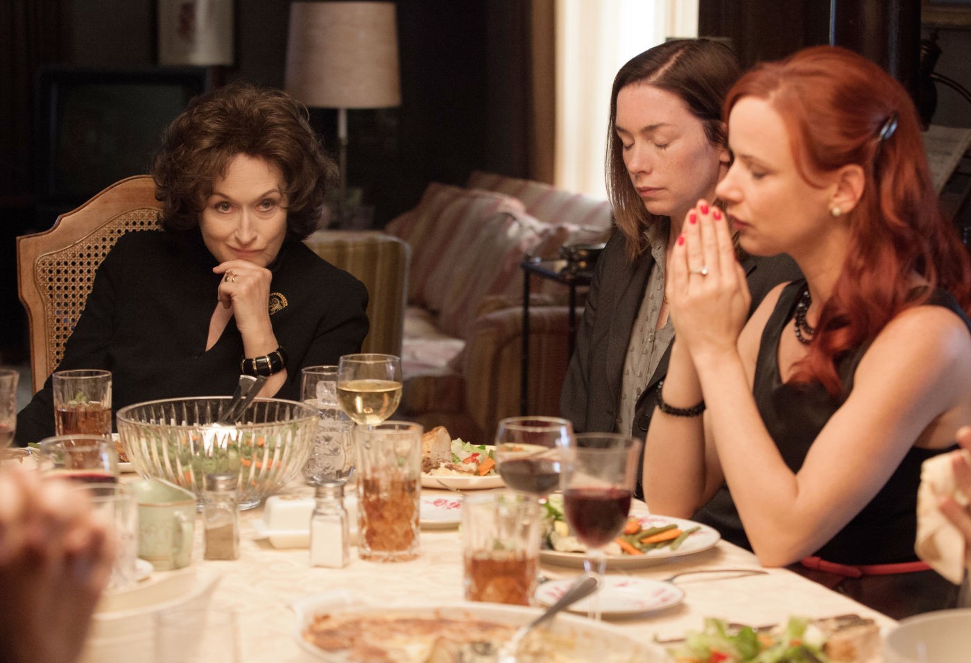 Meryl Streep, Julianne Nicholson and Juliette Lewis in The Weinstein Company's August: Osage County (2013)