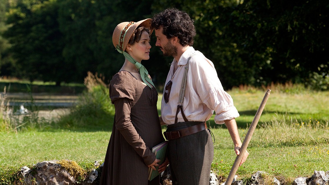 Keri Russell stars as Jane Hayes and Bret McKenzie stars as Martin in Sony Pictures Classics' Austenland (2013)