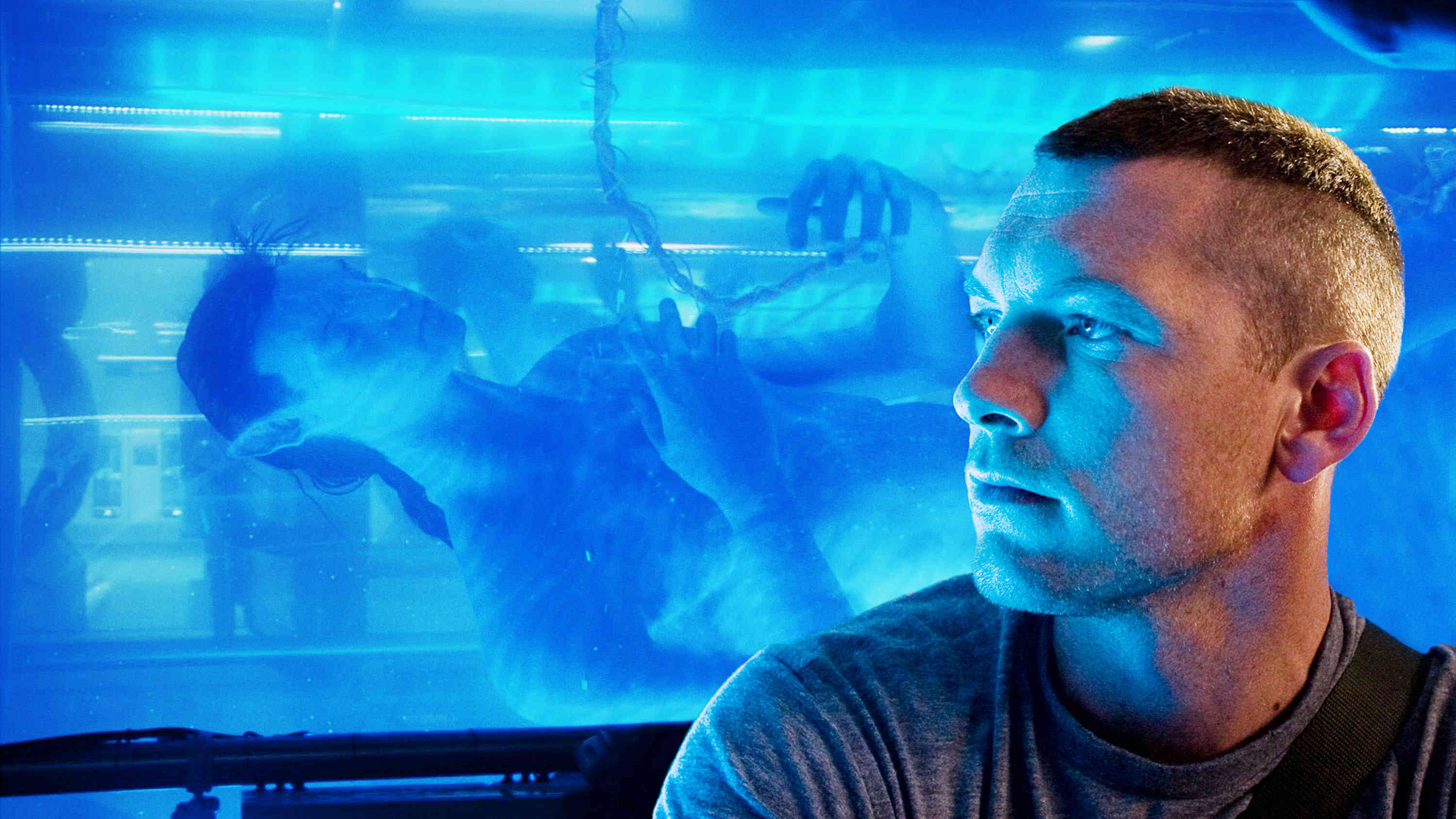 Sam Worthington stars as Jake Sully in The 20th Century Fox's Avatar (2009)