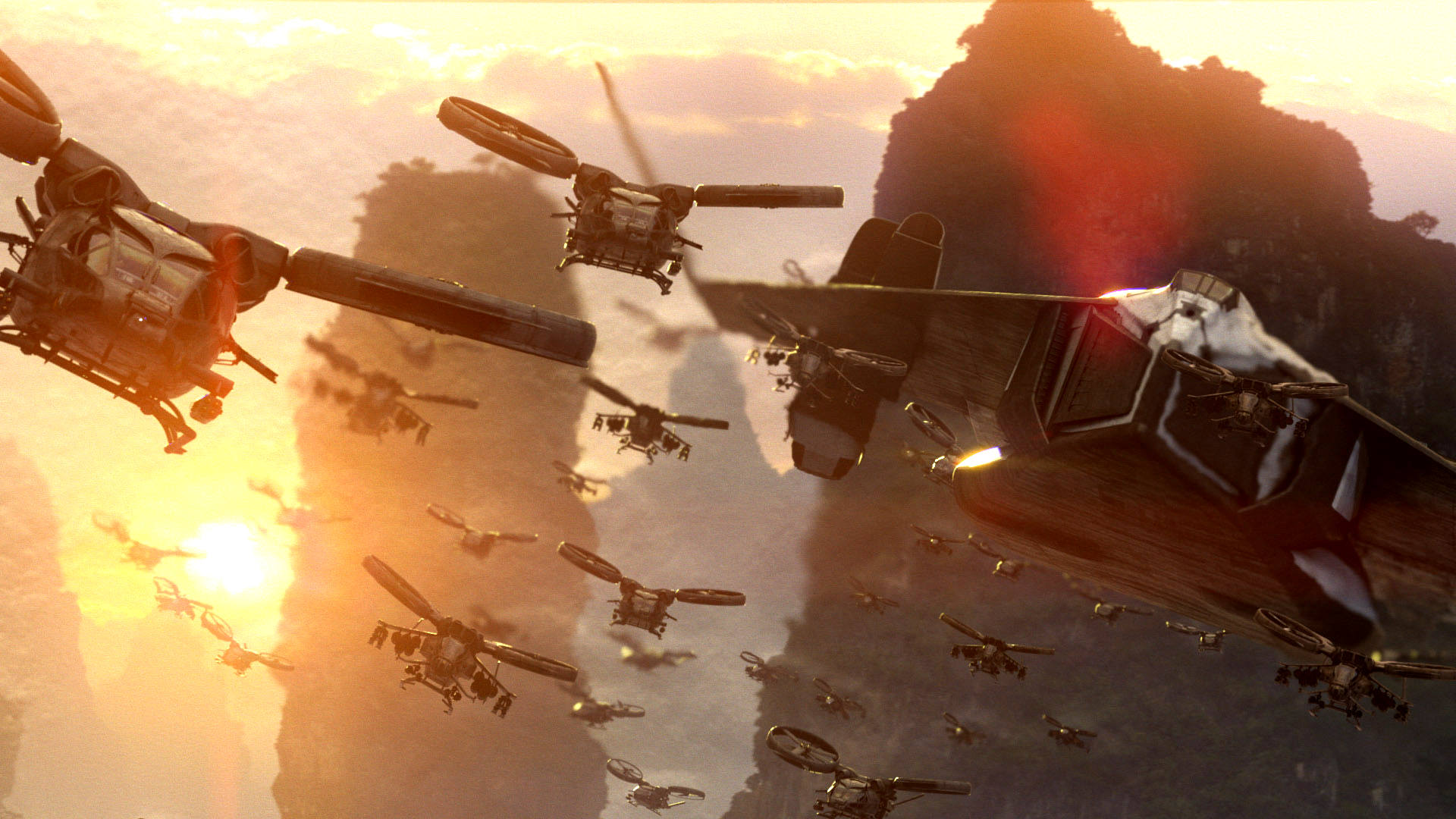 A scene from The 20th Century Fox's Avatar (2009)