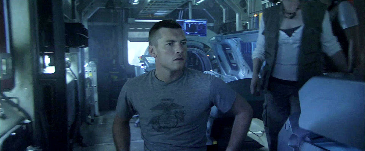 Sam Worthington stars as Jake Sully in The 20th Century Fox's Avatar (2009)