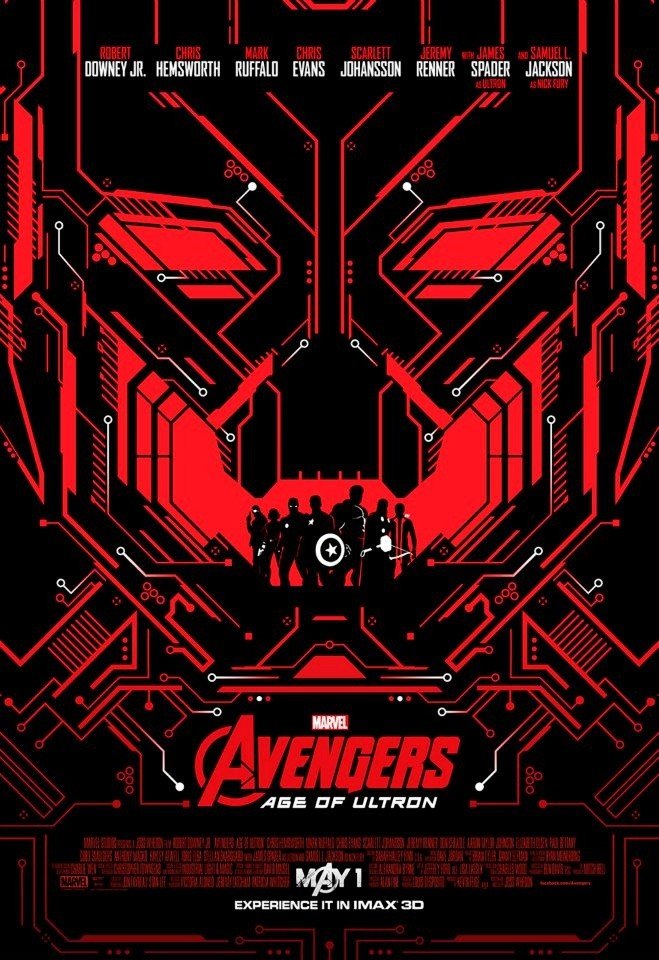 Poster of Walt Disney Pictures' Avengers: Age of Ultron (2015)