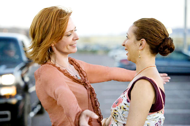 Allison Janney stars as Lily and Maya Rudolph stars as Verona De Tessant in Focus Features' Away We Go (2009). Photo credit by Teresa Isasi.