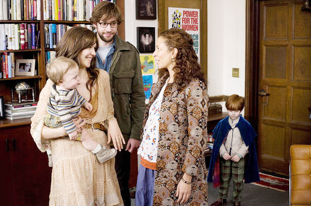 Maggie Gyllenhaal, John Krasinski and Maya Rudolph in Focus Features' Away We Go (2009). Photo credit by Teresa Isasi.