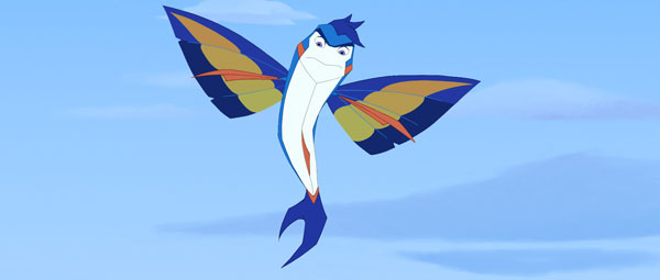 Kevin is a Flying Fish from Viva Pictures' Back to the Sea (2012)