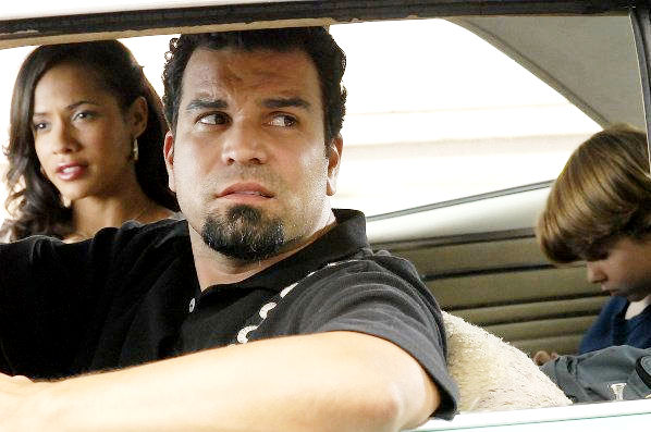 Dania Ramirez stars as Carmen and Ricardo Chavira stars as Ruben in Night and Day Pictures' Ball Don't Lie (2009)