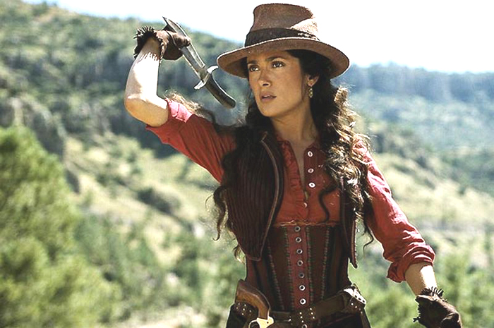 Salma Hayek as Sara in The 20th Century Fox's Bandidas (2006)