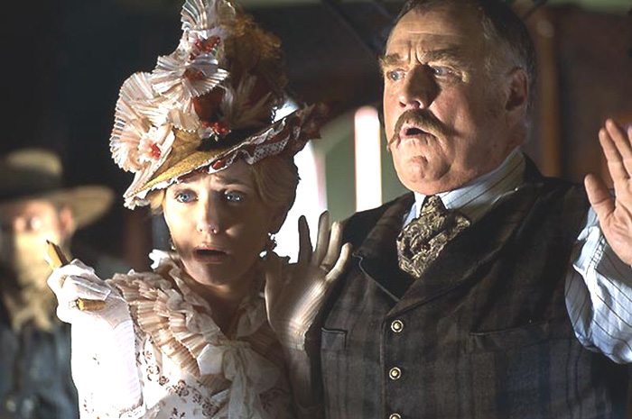 Denis Arndt and Audra Blaser in The 20th Century Fox's Bandidas (2006)
