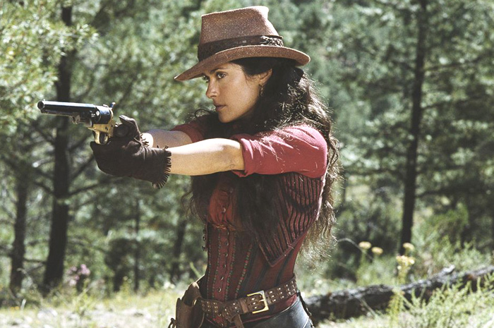Salma Hayek as Sara in The 20th Century Fox's Bandidas (2006)