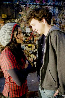 Vanessa Hudgens stars as Sam and Gaelan Connell stars as Will Burton in Summit Entertainment's Bandslam (2009)