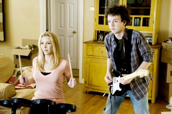 Lisa Kudrow stars as Karen Burton and Gaelan Connell stars as Will Burton in Summit Entertainment's Bandslam (2009)