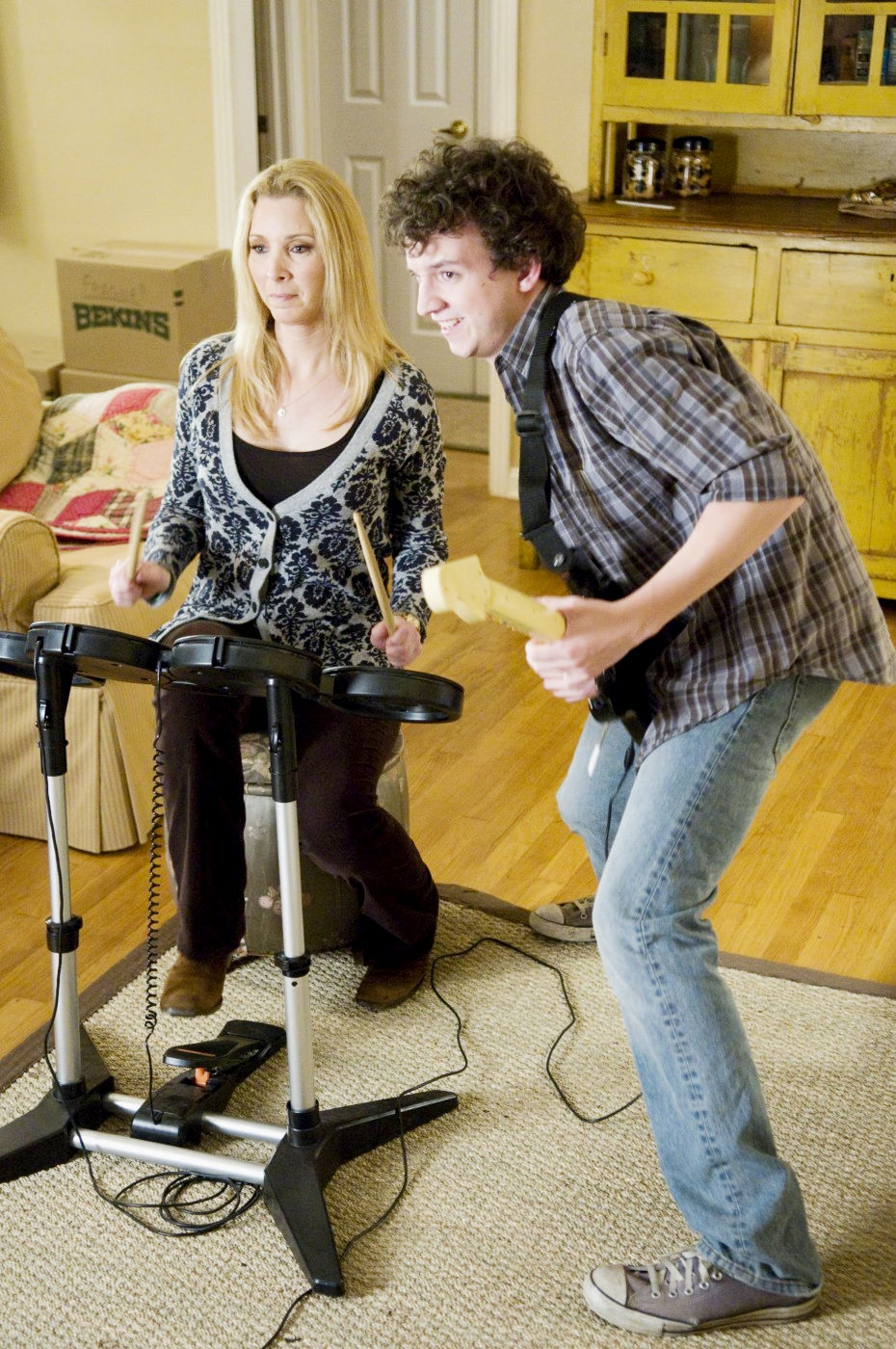 Lisa Kudrow stars as Karen Burton and Gaelan Connell stars as Will Burton in Summit Entertainment's Bandslam (2009)