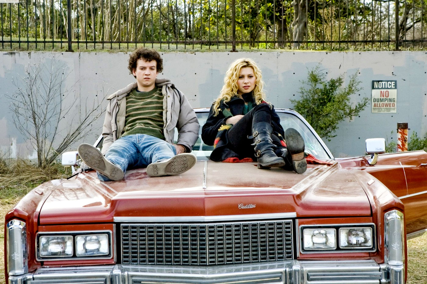 Gaelan Connell stars as Will Burton and Alyson Michalka stars as Charlotte Banksasks in Summit Entertainment's Bandslam (2009)