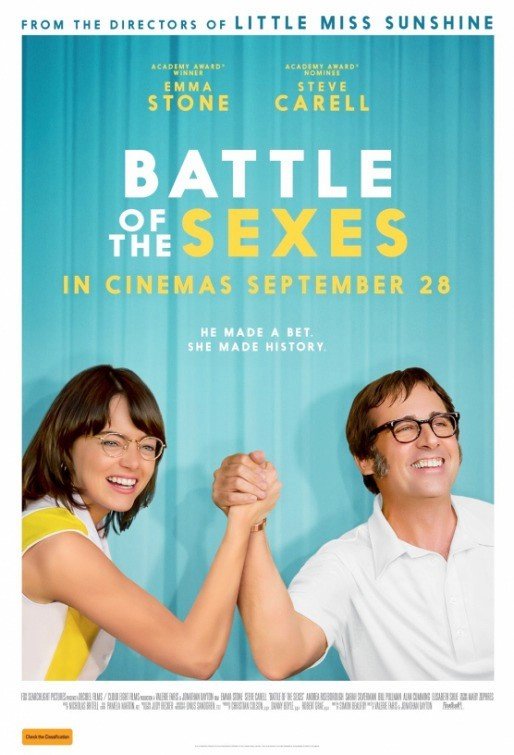 Poster of Fox Searchlight Pictures' Battle of the Sexes (2017)