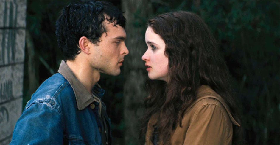 Alden Ehrenreich stars as Ethan Wate and Alice Englert stars as Lena Duchaness in Warner Bros. Pictures' Beautiful Creatures (2013)