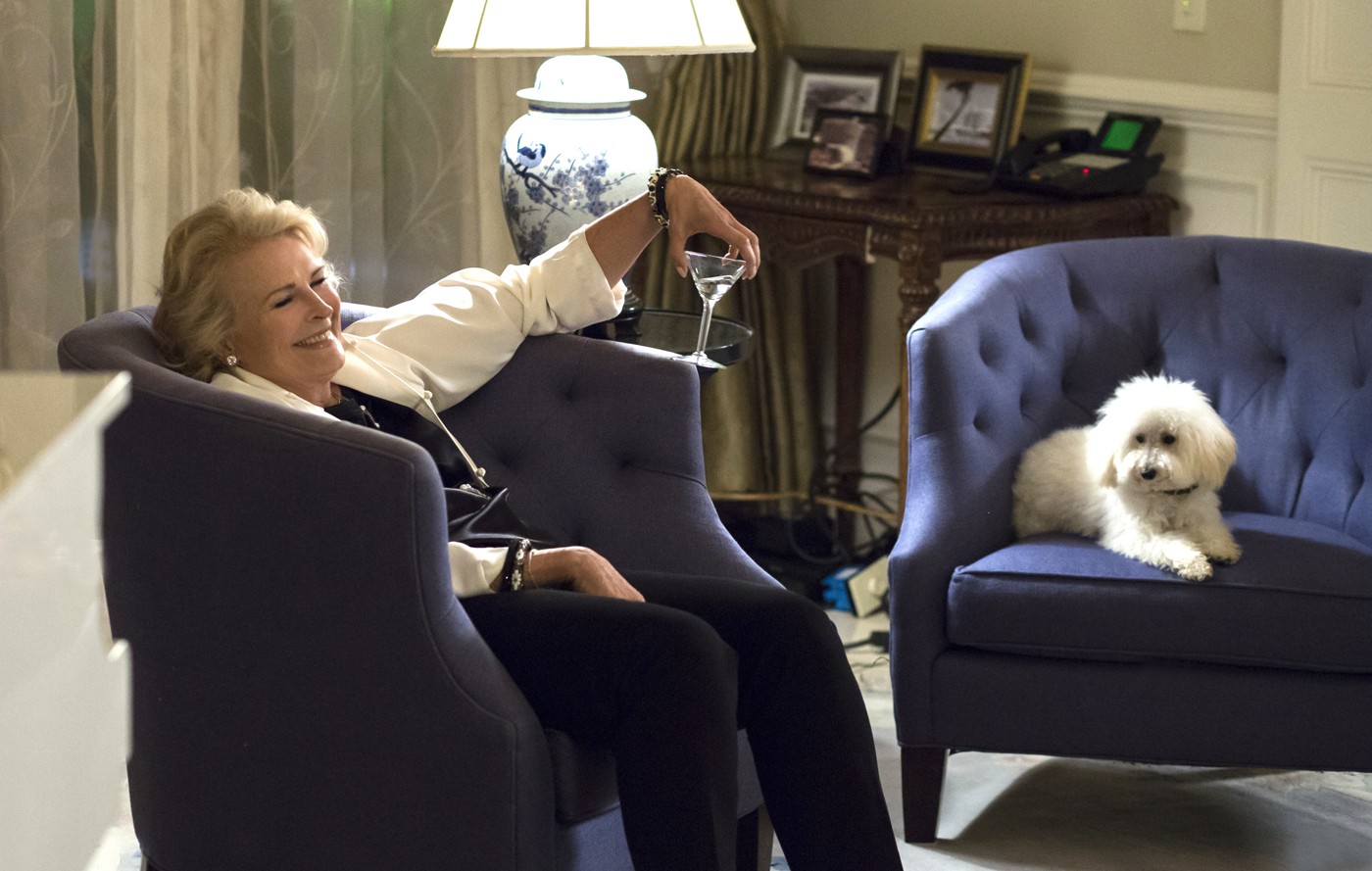 Candice Bergen stars as Bernice in Lifetime's Beautiful & Twisted (2015). Photo credit by Jack Zeman.