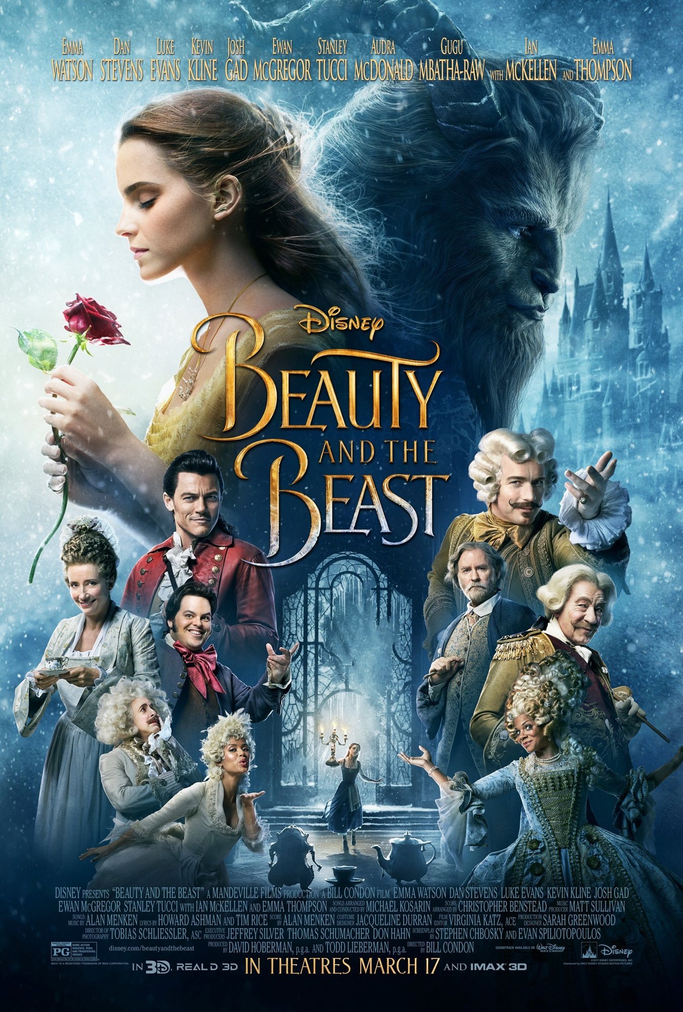 Poster of Walt Disney Pictures' Beauty and the Beast (2017)