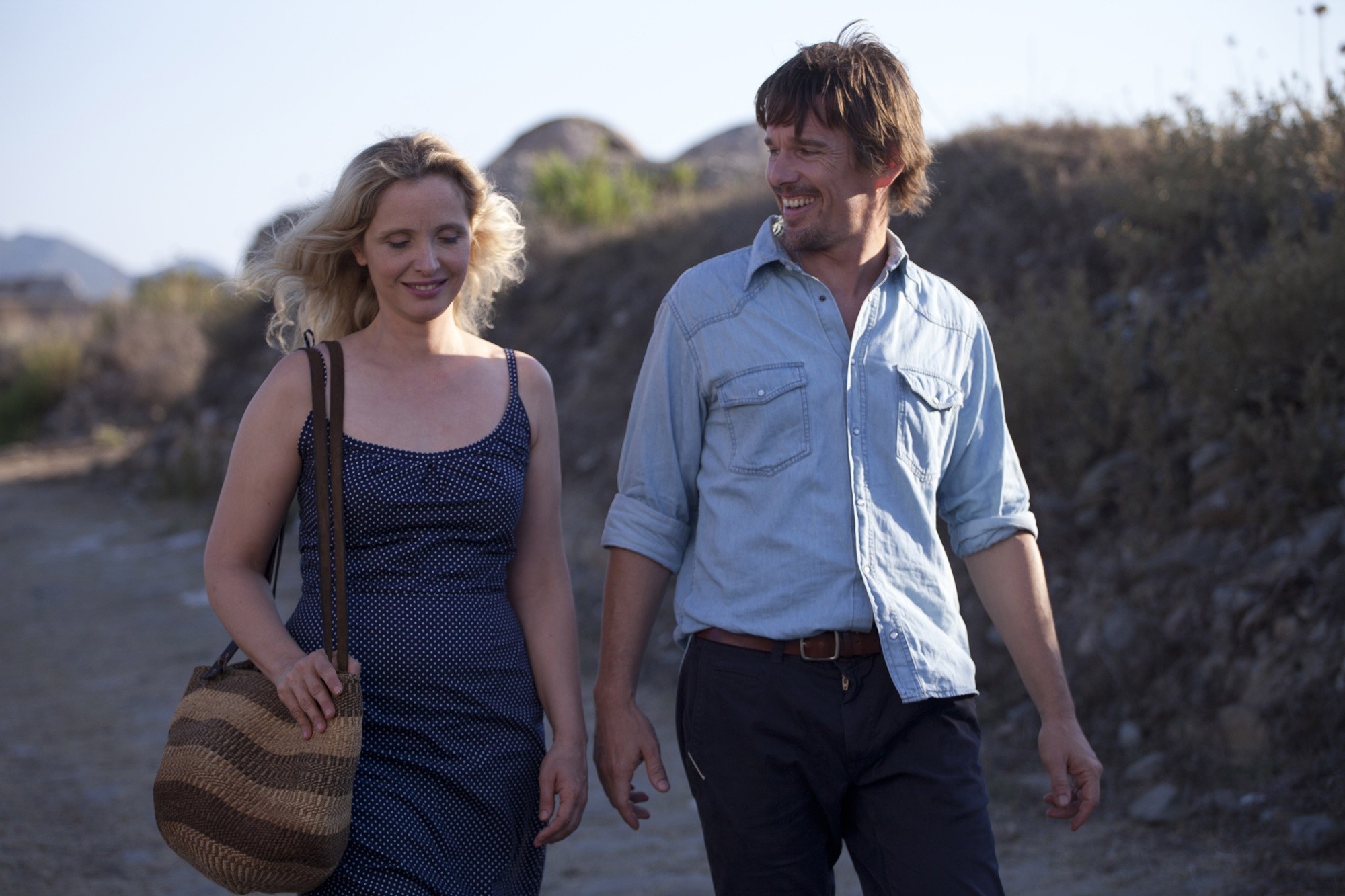 Julie Delpy stars as Celine and Ethan Hawke stars as Jesse in Sony Pictures Classics' Before Midnight (2013)