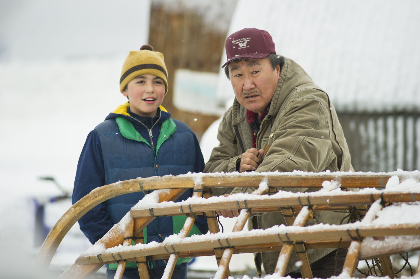 Ahmaogak Sweeney stars as Nathan in Universal Pictures' Big Miracle (2012)