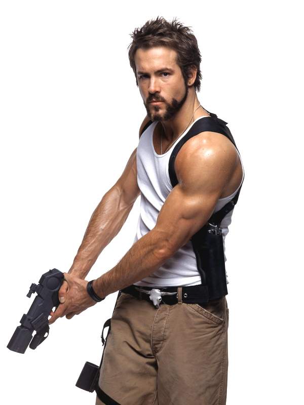 Ryan Reynolds as Hannibal King in New Line Cinema's Blade Trinity (2004)
